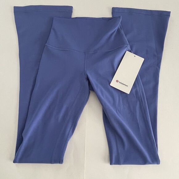 NEW Lululemon Align High-Rise Mini-Flare Pant Women's Size 0 Wild Indigo 32" - Picture 1 of 9